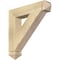Ekena Millwork Traditional Arts & Crafts Rough Sawn Bracket, Douglas Fir, 4"W x 22"D x 22"H BKT04X22X22TRA03RDF - alternate 1